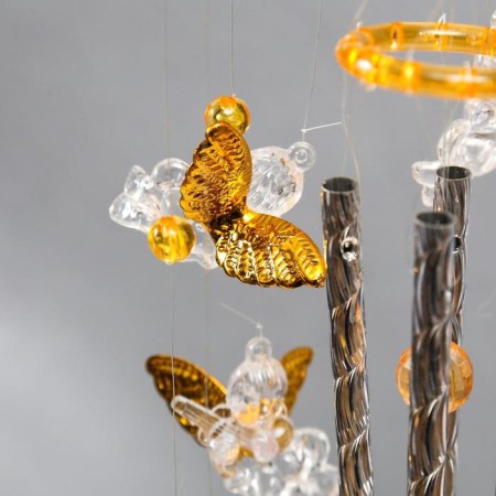 Wind Music Plastic "Angel" 4 tubes + 11 figures-3