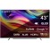 TV Digma Pro 43L, 43 ", 3840x2160, QLED, DVB-T2/C/S2, HDMI 3, USB 2, Smart TV, black
