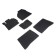 Rubber “grid rugs” in the cabin for Toyota Prius III (XW30 Right Cap) 2009-2015