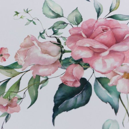 Joy Home Serving Napkin, Bush Roses, 26x41 cm-1