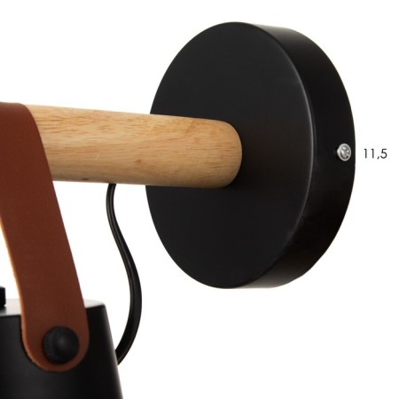 Bra "Tetrika" E27 40W black 30x13x20 cm-5