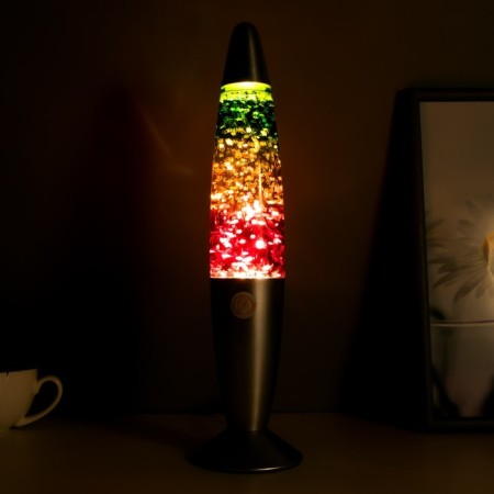 Svettilnik "Rocket", lava, sparkle, E14 34x8.5x8.5 cm Risalux-1