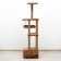 Complex for cats with a claw, corner, 48 x 48 x 171 cm, brown