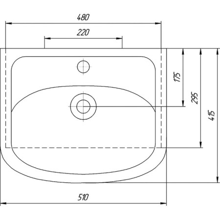 ROSA sink Coos 50-1