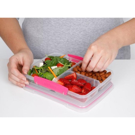 Container rectangular three -section, 820 ml-10