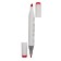 Meshu bilateral markers for sketching, 6 colors (autumn colors)