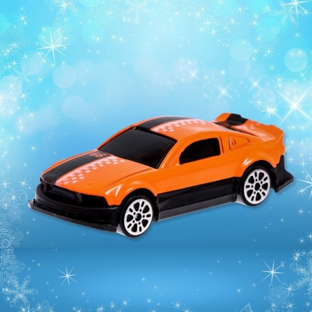 New Year's ball with a toy "Racing Machine", mix-4
