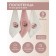 Set of terry napkins "Flowers", size 30x50 cm - 3 pcs