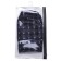 ATEMI PU 200 swimming cap, fabric with polyurethane coating, black 3D color