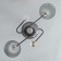 Hayam chandelier 3HE27 40W Black 60x30x35 cm Bayerlux