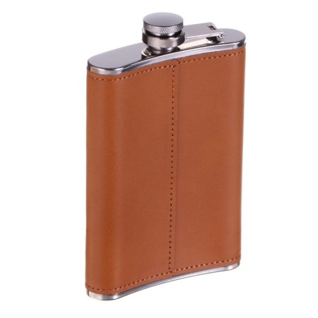 Flask for alcohol and water, 270 ml, "Airborne Forces", stainless steel, gift, army, 9 oz-2