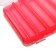 Box for wobblers and balancers VB-3, 2-way, 5+5 departments, 200 x 160 x 45 mm, red
