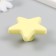 Pen for the casket ceramics, metal "Star" yellow 4.9x4.9x2.2 cm