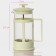 Know -hand teapot - press "Classic", 350 ml, glass, milk of milk