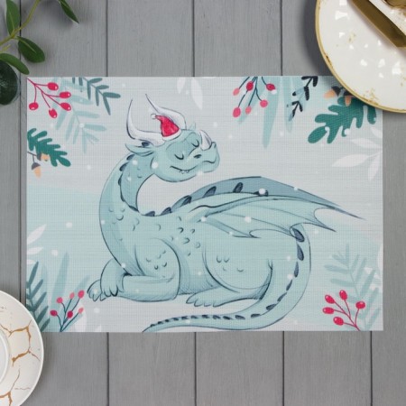 New Year's napkin on the table "Dragon", 40x29cm