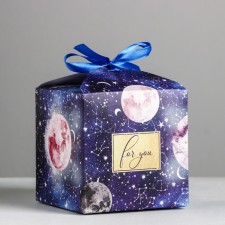 Gift folding box, packaging, 