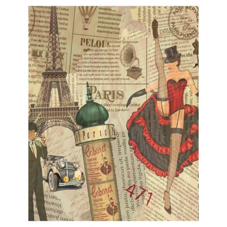 Pillow Pill "Kabar Paris, Decorative, size 16x45 cm-1