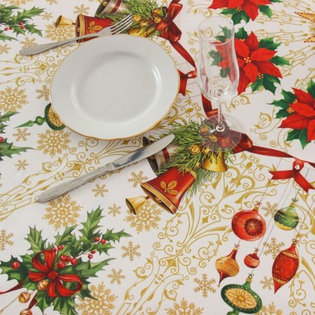Tables New Year's Ethel "New Year's toys" d = 220cm +/- 3cm with GVMO, HL100%-1