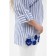 Female blouse, size 52, blue color