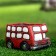 Pot "Bus Bart" Red, 11.5x7x7cm