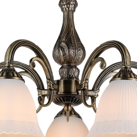 Ceiling lamp 5x60W E27, size 53x53x35 cm-3