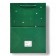Laminated package, with the New Year window, 35 x 25 x 18 cm, green