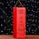 Box for champagne "Dragon on Red", 11 x 11 x 35 cm