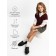 Vest for girls, height 134 cm, burgundy color