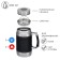 Thermal circle, 450 ml, Modern giant, retains heat 2 hours, sieve, 16 x 8 cm