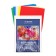 Foamiran color A4 "Devente" 5 colors x 5 sheets, thickness 5 mm, plastic bag with euro suspension