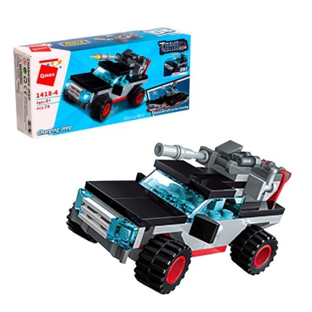 Designer military zone "Battle Transport", 8 types, mix-3