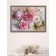Reproduction of the painting "Tender Bouquet", 50x70, frame (56-230t)