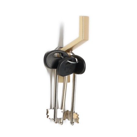 Furniture hook Cappio tranquility, one -rod, color mat gold-1