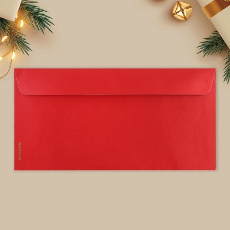 A set of gift envelopes "Happy New Year", 10 pieces, embossing, 22 x 11 cm, New Year-9
