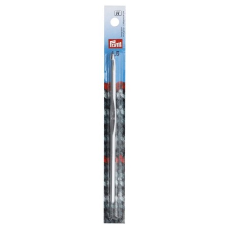 Knitting hook, aluminum, 4.5 mm/14 cm