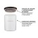 Smart Solutions coffee storage bank, 650 ml