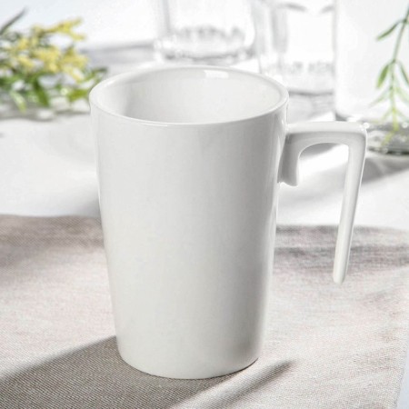 Porcelain mug Wilmax, 320 ml, white color