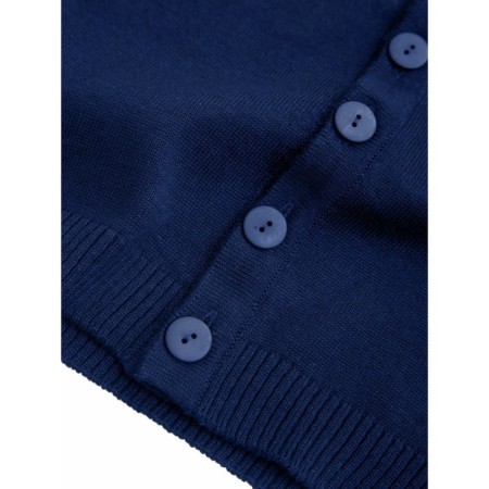 Knitted cardigan for a boy Pure Love, height 134 cm, blue color-9