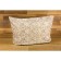 Pillowcase, size 50 × 70 cm, print Damascus, coffee color