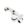 Shower mixer Istok Life Standard 0402.727, single -leaf, without excess, watering can