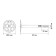 Steelrex dowel, for fastening thermal insulation, with a plastic nail, 10x200 mm, 500 pcs