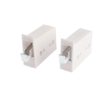 Suspension for kitchen cabinets of the tundra Light, 2 pcs, white color-3