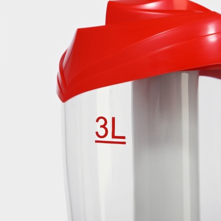 Beer Tower "Babylon", 3 l, red color-3
