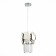 STL LUCE Sus. SL1232.103.01. Casorta. 1x60 W, E14, 23x23x30 cm, chromium color