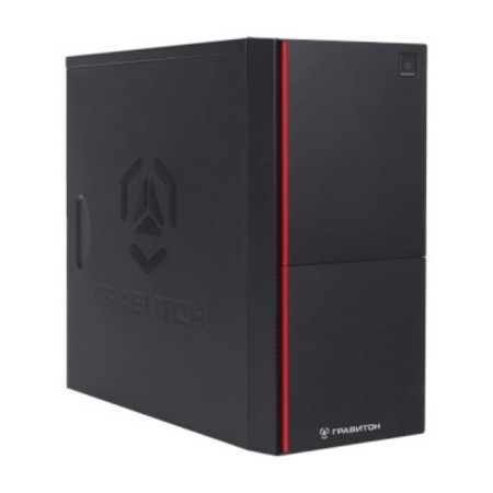 Computer Graviton D50i, G5400, 8 GB, SSD 256 GB, UHD 610, Noos, Black-2