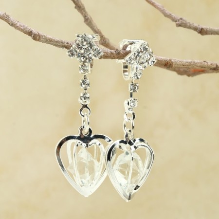 Clips "Grace" heart voluminous, color mix-2