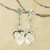 Clips "Grace" heart voluminous, color mix