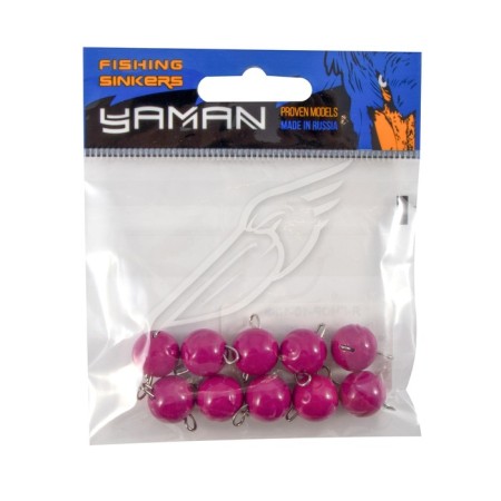 Cargo Cheburashka painted collapsible Yaman 10 pcs., 10 g, purple-4