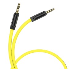 Audio cable AUX HOCO UPA16, Jack 3.5 mm (M) - Jack 3.5 mm (M), 2 m, TPE, yellow