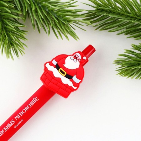 Automatic ballpoint pen "Miracles in the New Year"-1